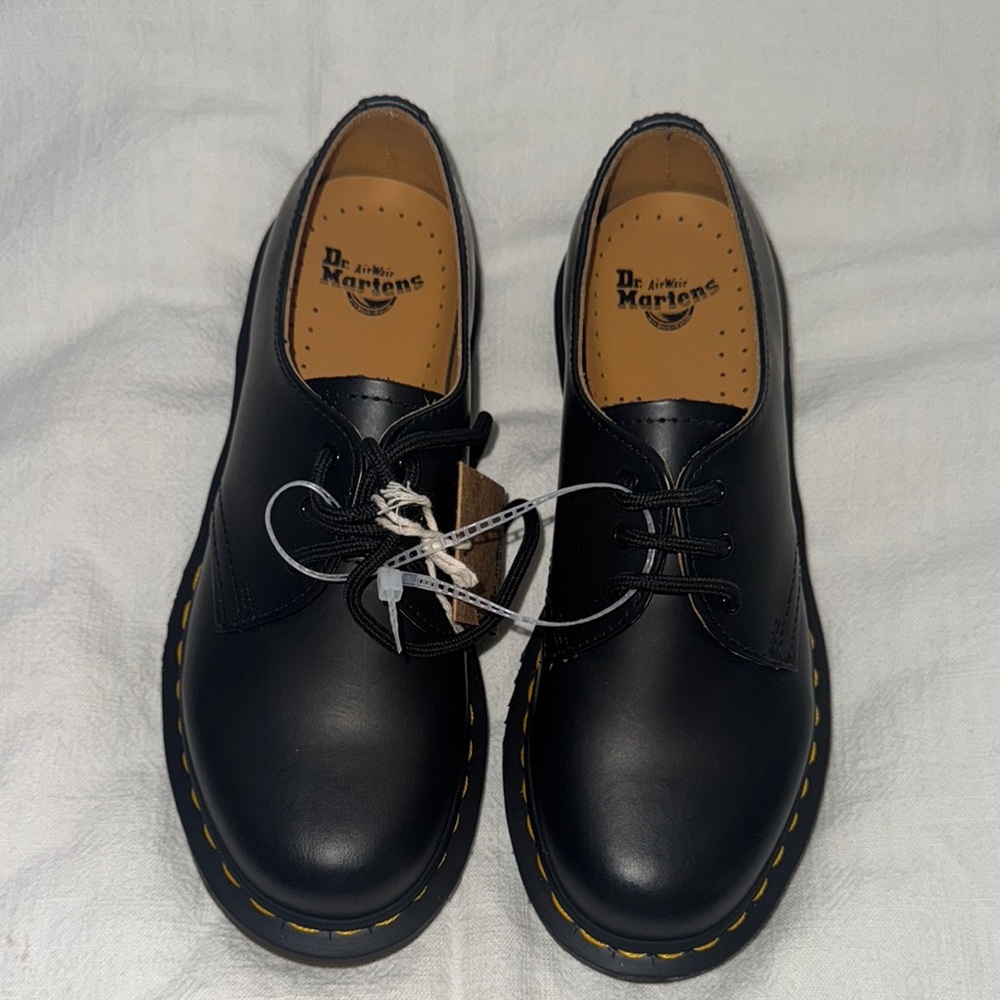 Dr. Martens Black Leather Oxfords